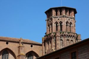 A propos dungeon, architecture, southern gothic architecture, convent, bricks, middles ages, old, historical, toulouse, occitania, france