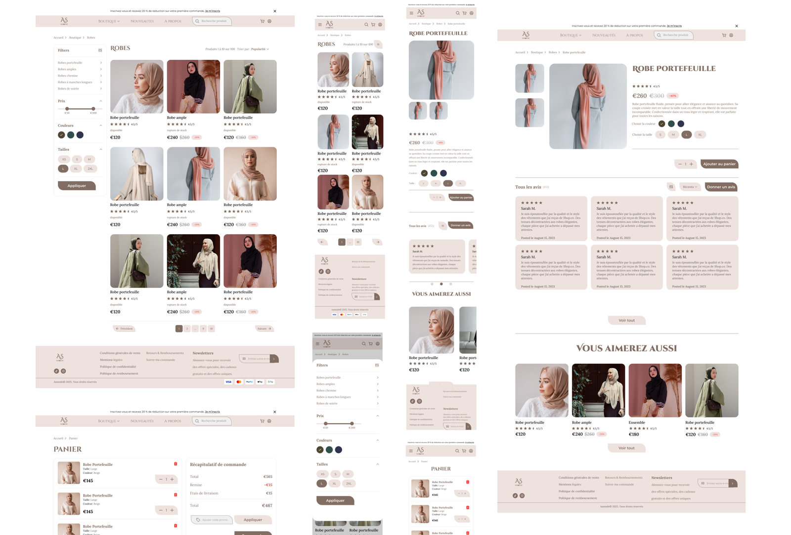 Asmode-collection Boutique en ligne de vêtements pudiques pour femmes, élégants et modernes partie 2